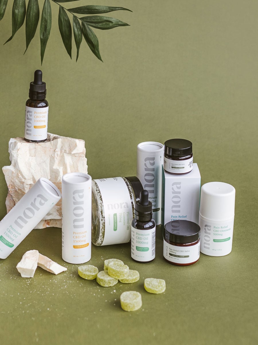 CBD Products Full Set